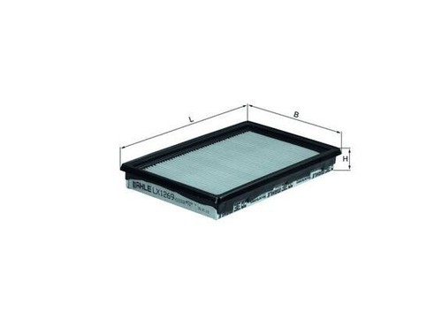 Mahle 1269 air filter 276mm - mahle,