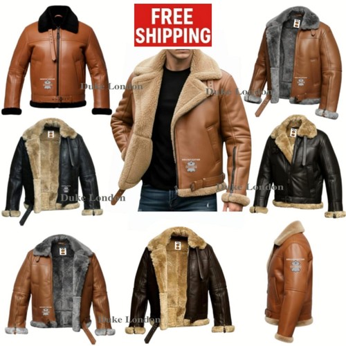 Men raf real sheep skin - b3,