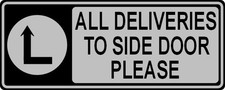 All deliveries back - to,