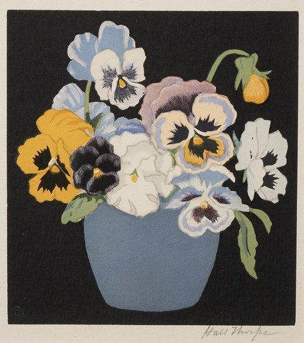 Pansies john hall - –,