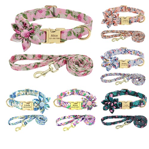 Personalised dog collar lead - personalised,