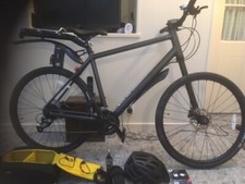 canondale black large frame bad boy 2 hybrid mens cycle. 