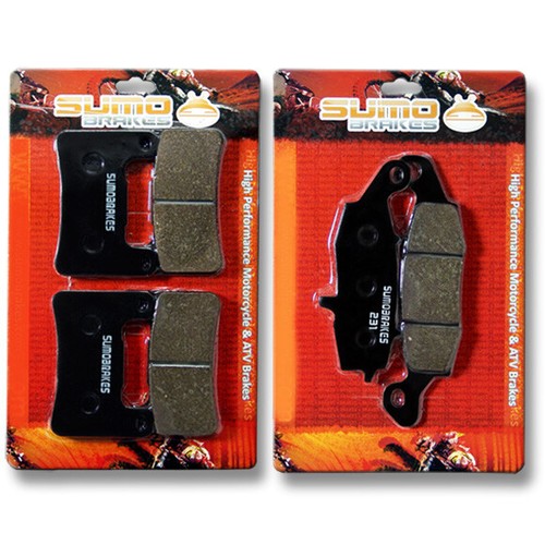 Front rear brake disc - front+rear,