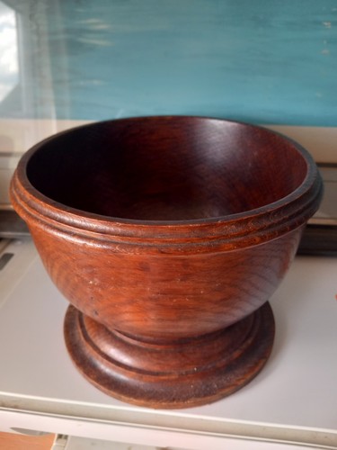 Vintage oak fruit bowl 7 - vintage,