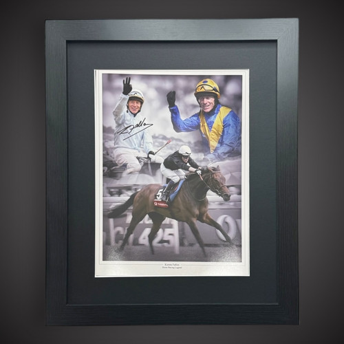 Framed kieren fallon - fallon, horse