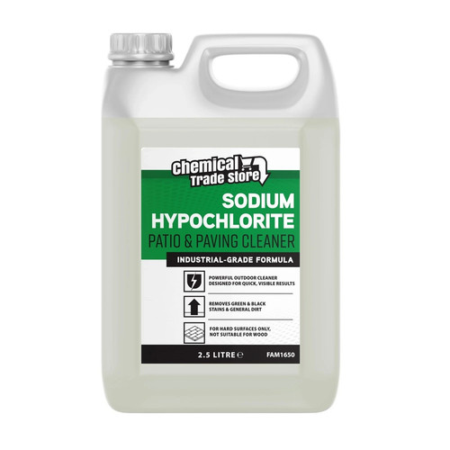 Sodium hypochlorite patio - hypochlorite,