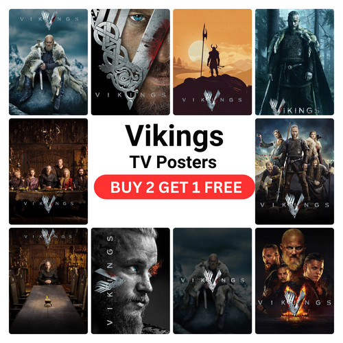 Vikings show poster - vikings,