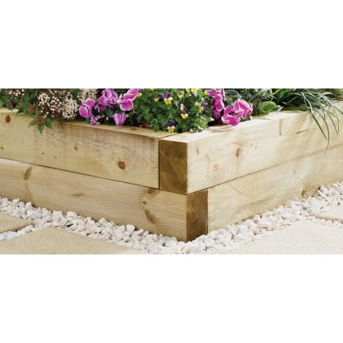 Garden sleeper 100x150x1800mm - garden,