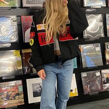 Unisex Adults Ferrari Racing Jacket Vintage Style F1 Ferrari Jacket Mens Coat UK