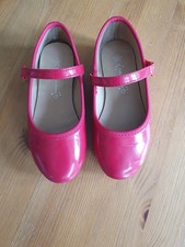 Girls Red Patent Party Shoes Size 10