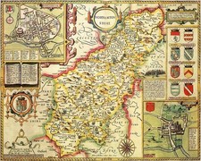 1610 County map of