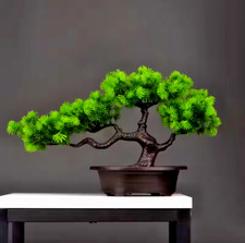 27cm Artificial Pine Bonsai Tree Fake Plant Home Room Table Decor Ornament