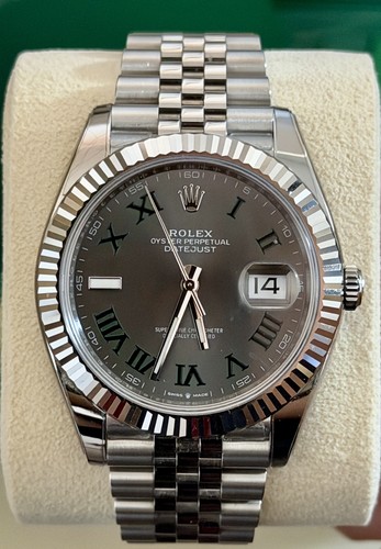 Rolex datejust 41mm - 41mm, wimbledon