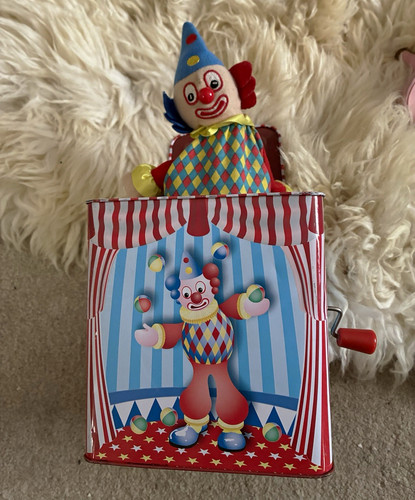 Clown jack the - clown, jack-in-the-box
