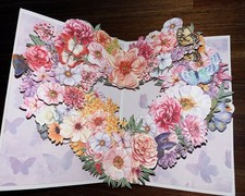 Beautiful 3D Pop Up Flower