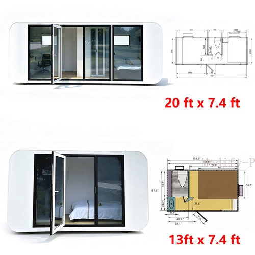 Tiny house pod cabin - tiny,
