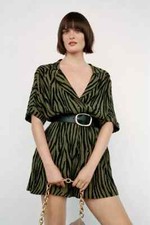 BNWT: ANIMAL PRINT PLAYSUIT