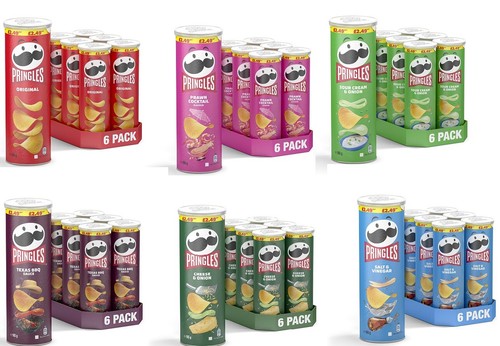 Pringles crisps salt vinegar - pringles,
