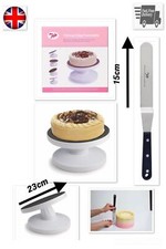 TALA Tilting Icing Turntable Angled Icing Spatula Palette Spreader Cakes Baking 