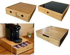 Bamboo Coffee Tea Pod Holder