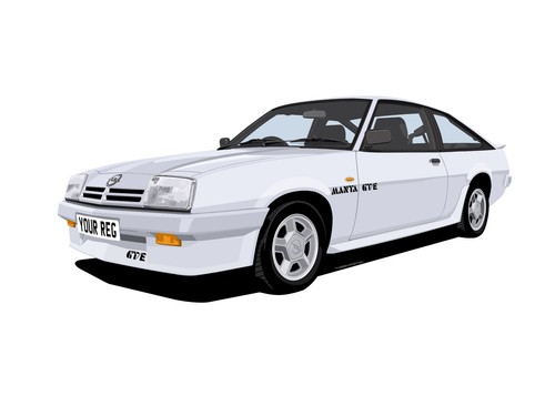 Opel manta gte hatchback - manta,