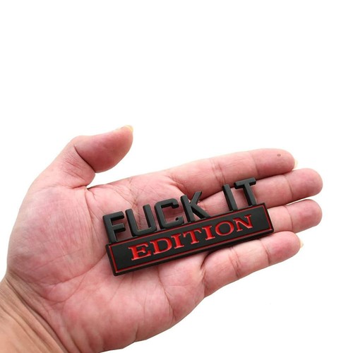 Fuck edition logo - 3d,