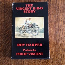 VINTAGE Vincent HRD story . Roy harper.