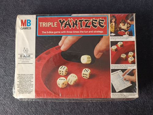 Vintage triple yahtzee - vintage,