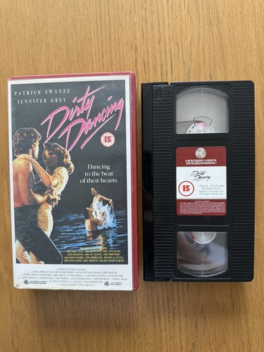 Dirty dancing vhs video - dirty,