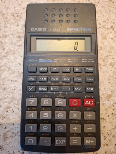 Casio 82sx fraction - fx-82sx,