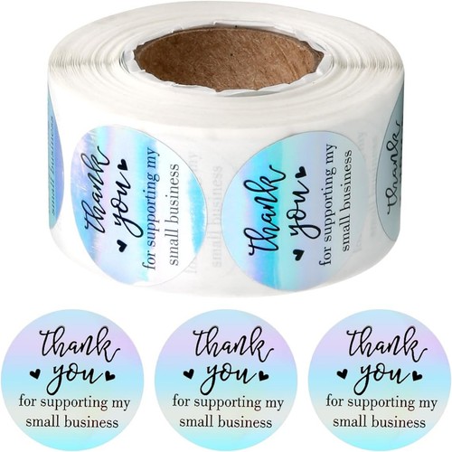 500 thank you stickers - 500,