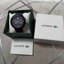 Lacoste Mens Borneo Analog