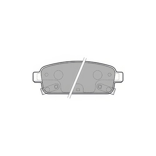 Delphi lp2167 brake pad - brake, set