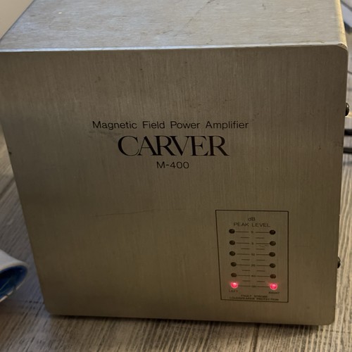 Carver 400 magnetic field - carver, m-400