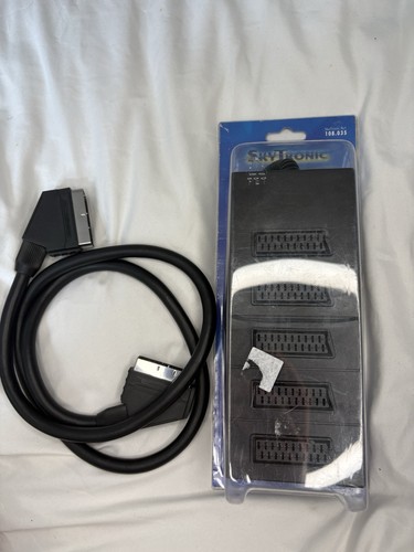 Way scart splitter box - scart,
