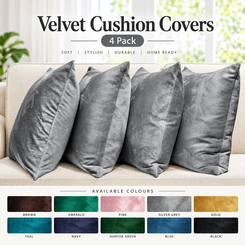 Pack velvet cushion - 4,