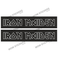 Iron maiden stickers - x,