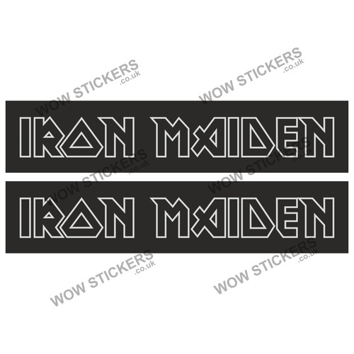 Iron maiden stickers - 2,
