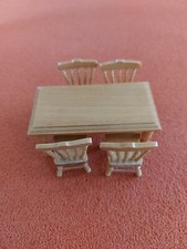 1/24th Pine Kitchen Table with