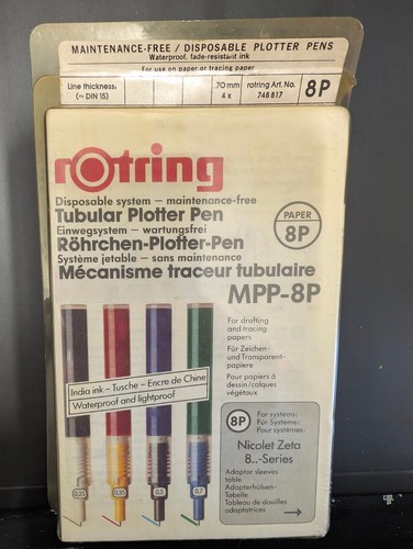Rotring mpp tubular plotter - rotring,