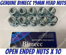 Alloy wheel nuts open - wheel, s
