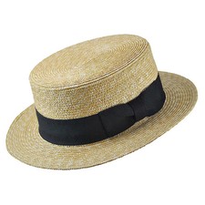 Jaxon & James Straw Boater Hat