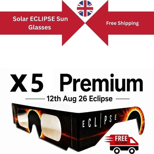 Solar eclipse sun glasses - 5,