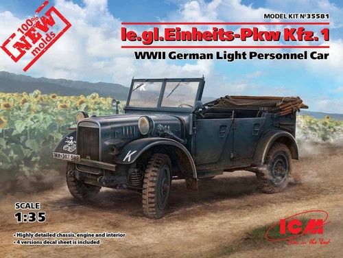 Icm 35581 einheits - einheits-pkw, kfz.1