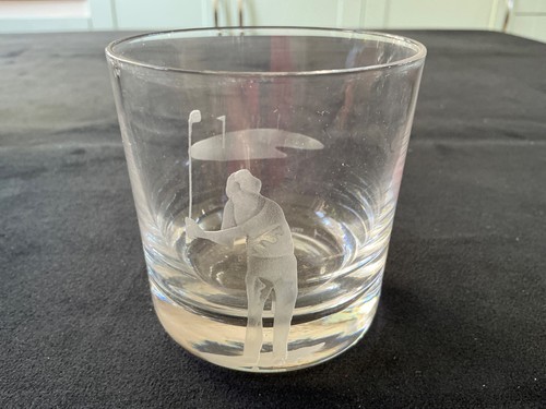 Stuart crystal golf etched - stuart,