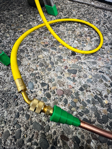 Nitrogen purging adapter ofn - -,