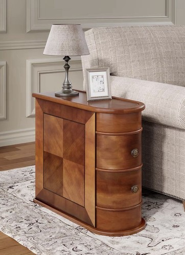 Solid wood end - solid,