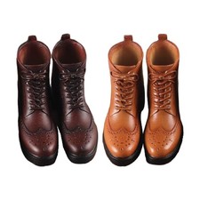 1/6 Scale Figure Boots Shoes Model Collection PVC Vintage  for 12 inch Male