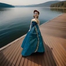 Gene marshall dressed doll - ,