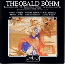 BOHM:WORKS FOR FLUTE - Adorjan/Bennett/Burkhard CD WDVG The Cheap Fast Free Post